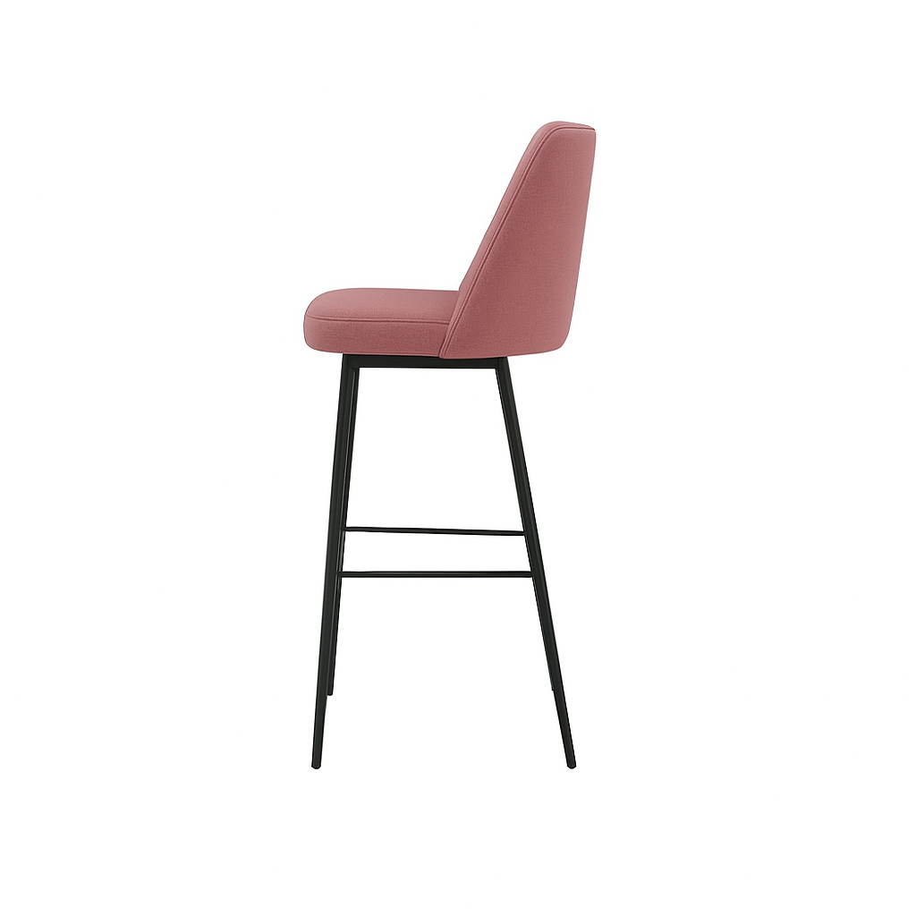 Scaun bar catifea | model SOLO