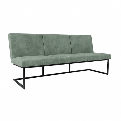 Bancheta catifea  CABALLERO culoare VERDE DESCHIS