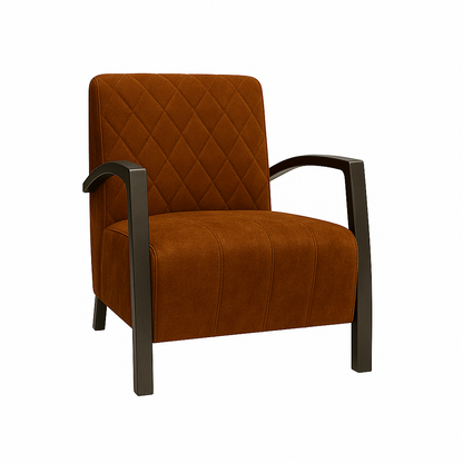 Fotoliu catifea MARO | model DIAMOND