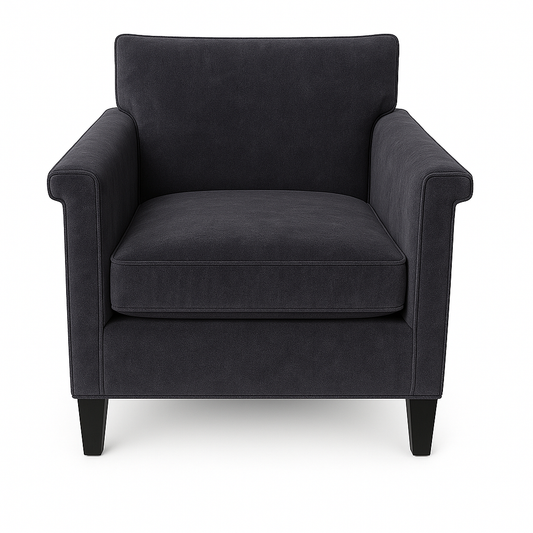 Fotoliu catifea GRI | model ESTE