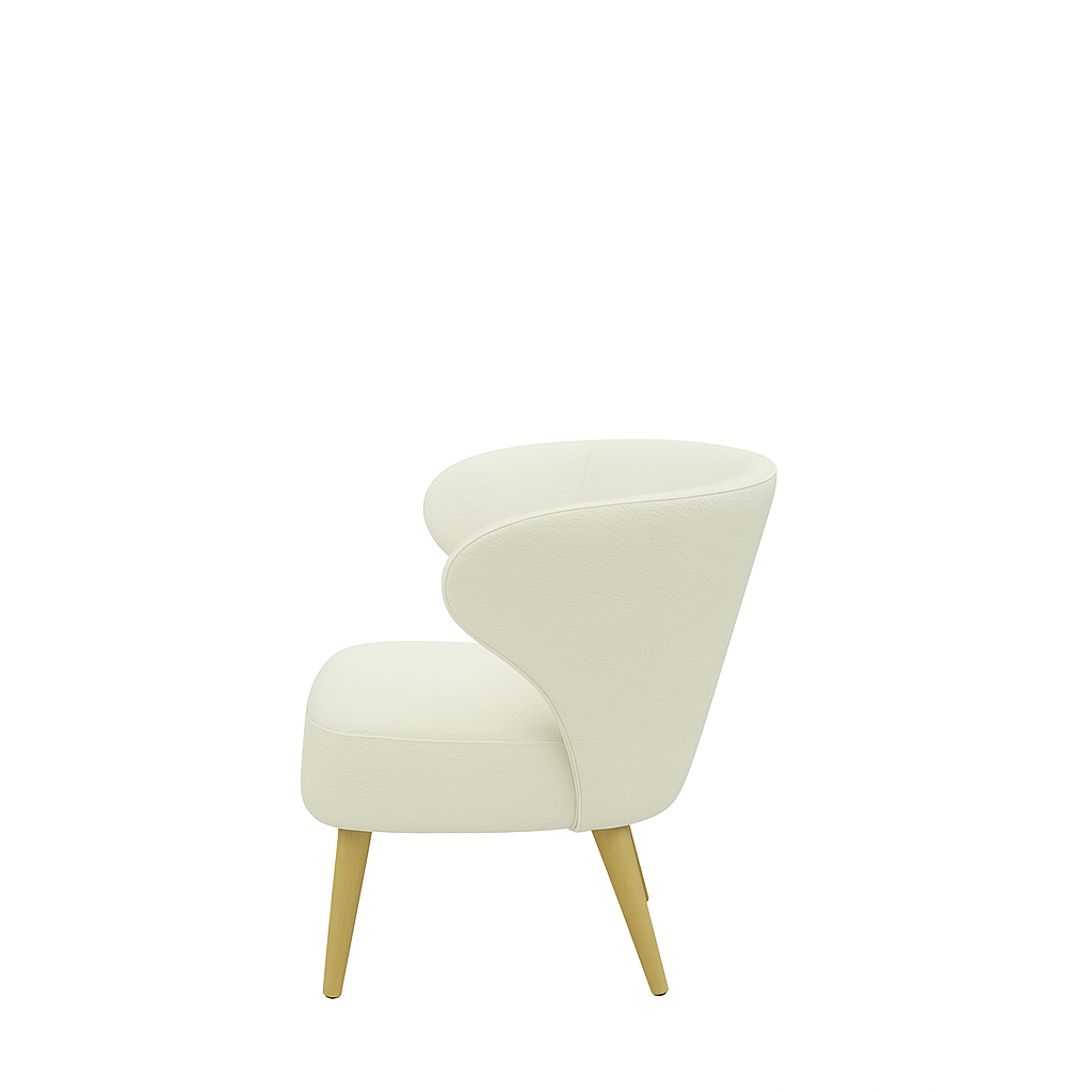 Fotoliu piele ROSIE | model CAPRICE