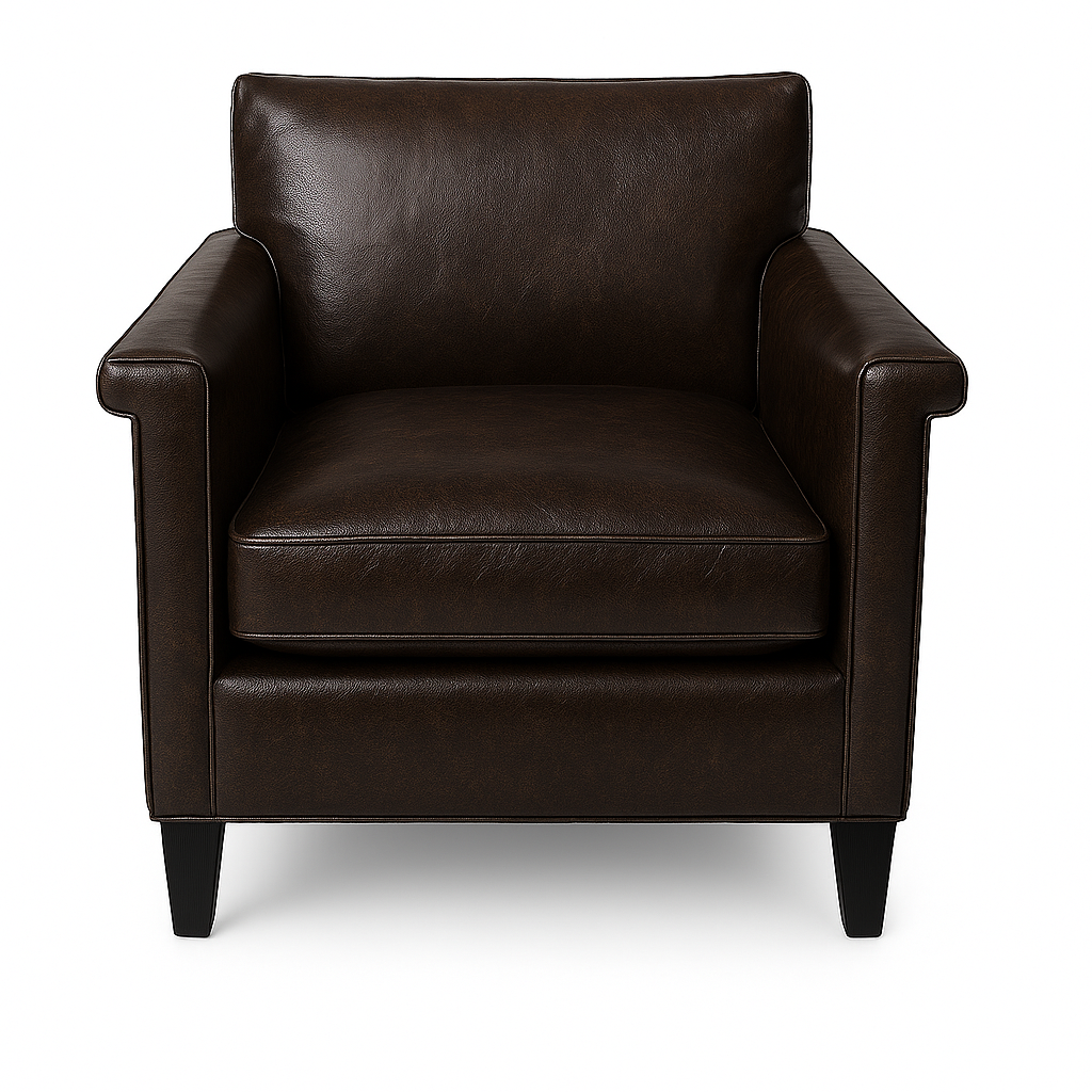 Fotoliu piele MARO INCHIS | model ESTE