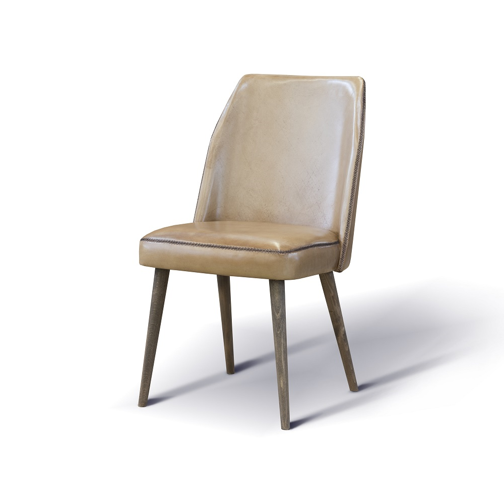 Scaun living piele naturala | model BABAS