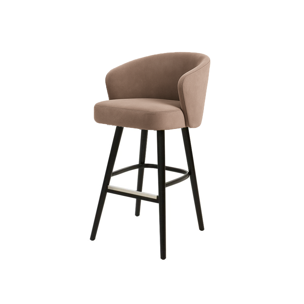 Scaun bar catifea | model BRUNO