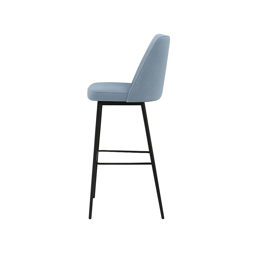 Scaun bar catifea | model SOLO