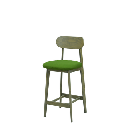 Scaun bar catifea BEJ | model CLEO