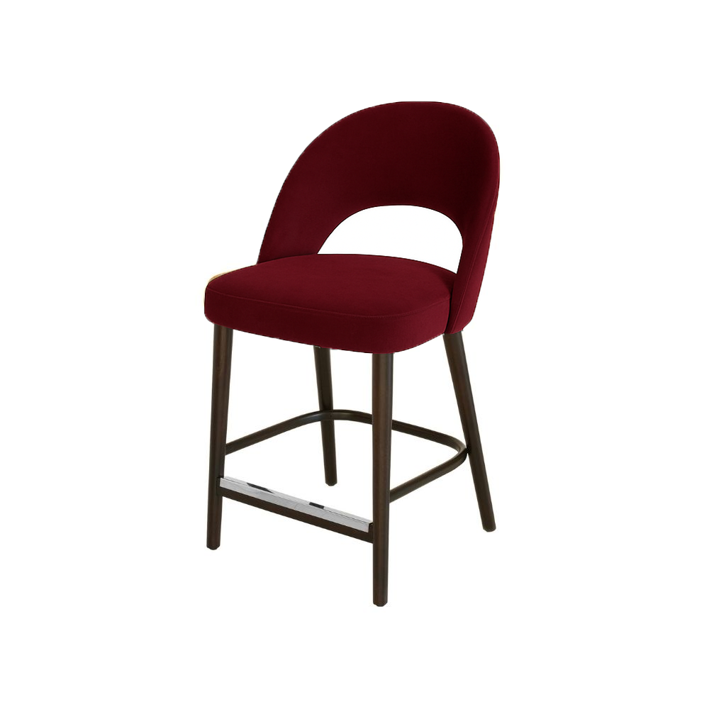 Scaun bar catifea ALBASTRA | model EXPRES