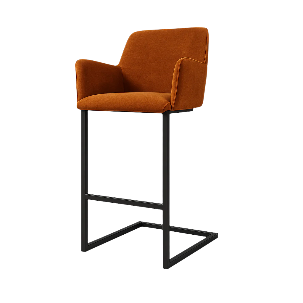 Scaun bar catifea MARO model GIAN