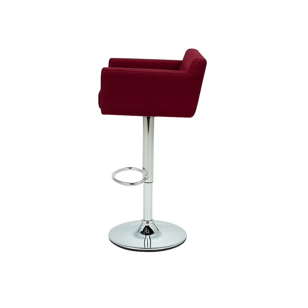 Scaun bar catifea ROZ | model IDA