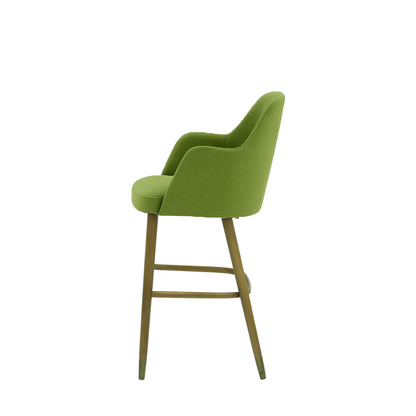 Scaun bar catifea ROZ | model PINO