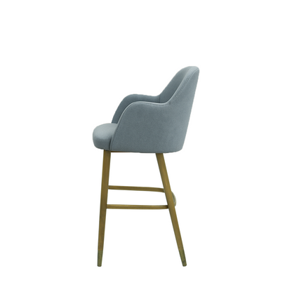 Scaun bar catifea BORDO | model PINO