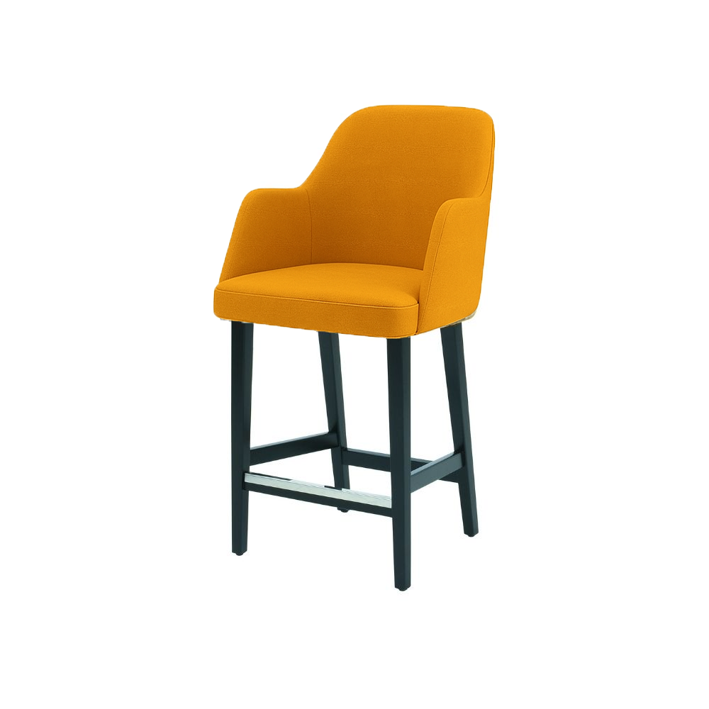 Scaun bar catifea ROZ | model PINO