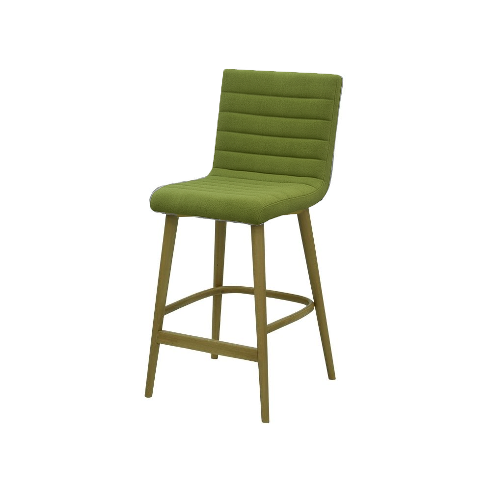 Scaun insula catifea GALBENA | model RIGA