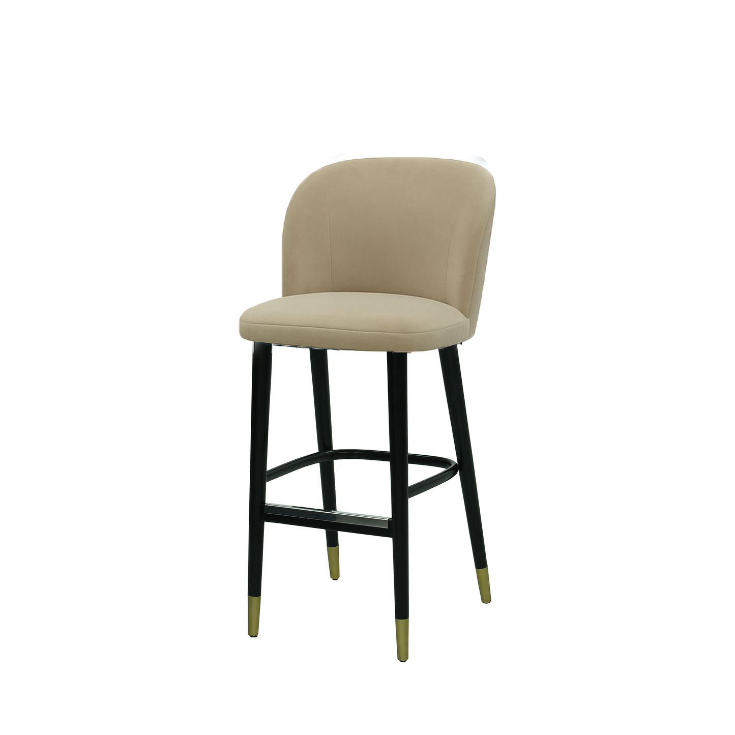 Scaun bar catifea VERDE | model SAM