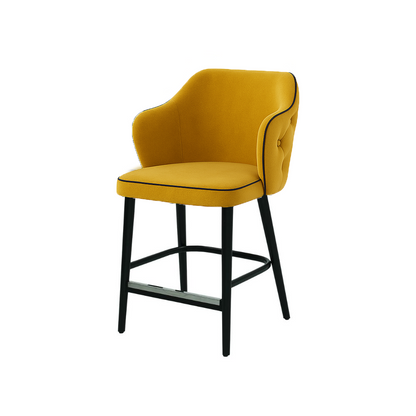 Scaun bar catifea ROZ | model ZOE