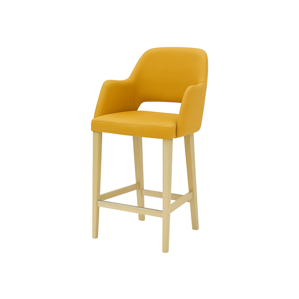 Scaun bar piele MARO | model APRIL