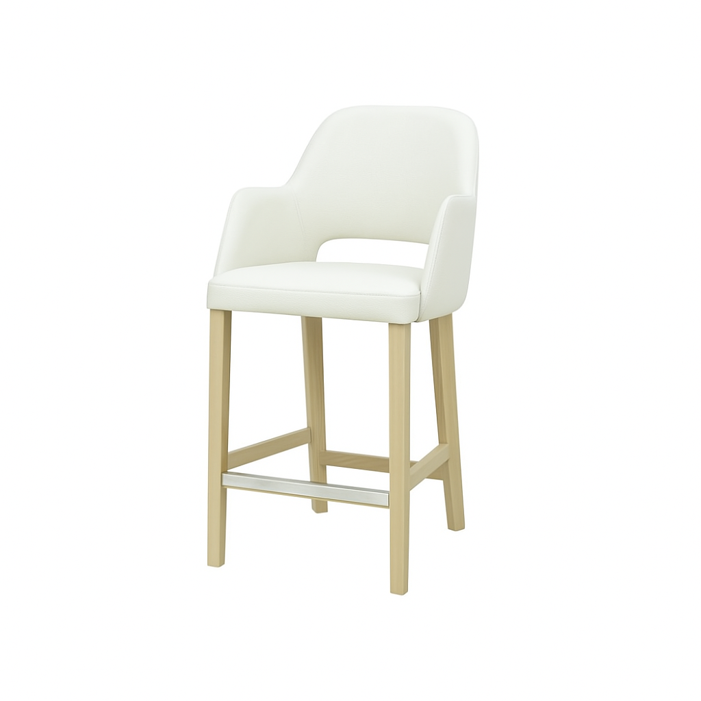 Scaun bar piele MARO | model APRIL