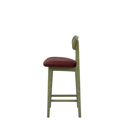 Scaun bar piele ALBASTRA | model CLEO