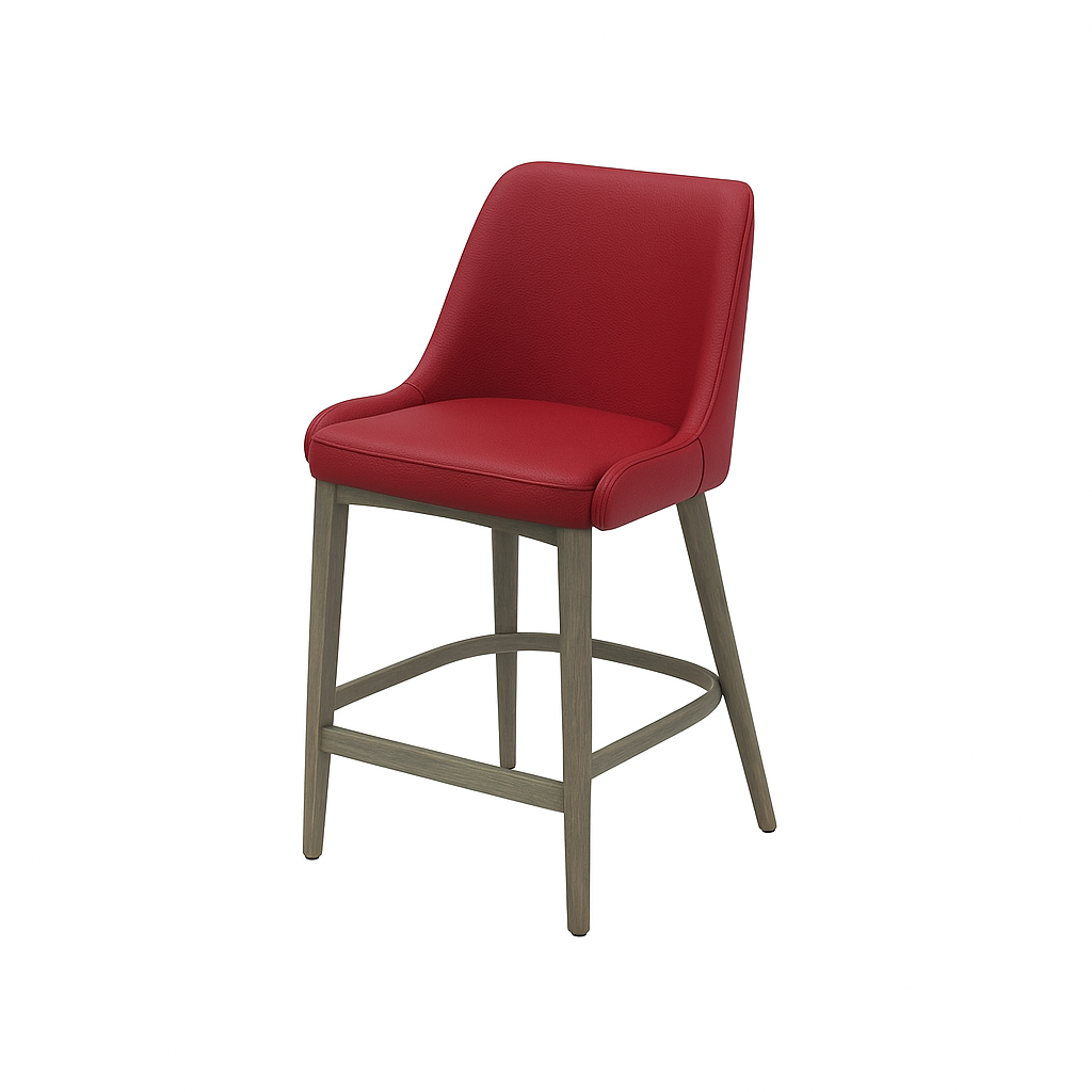 Scaun bar piele MARO | model GINA