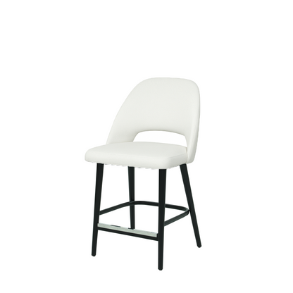 Scaun bar piele VERDE | model GABE