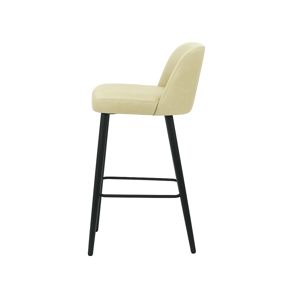 Scaun bar piele GALBENA | model IVA