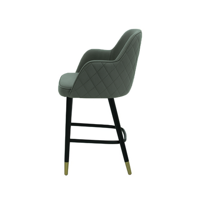 Scaun bar piele VERDE | model PINO X