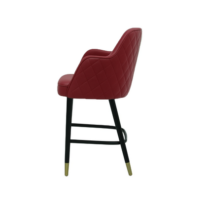 Scaun bar piele GALBENA | model PINO X