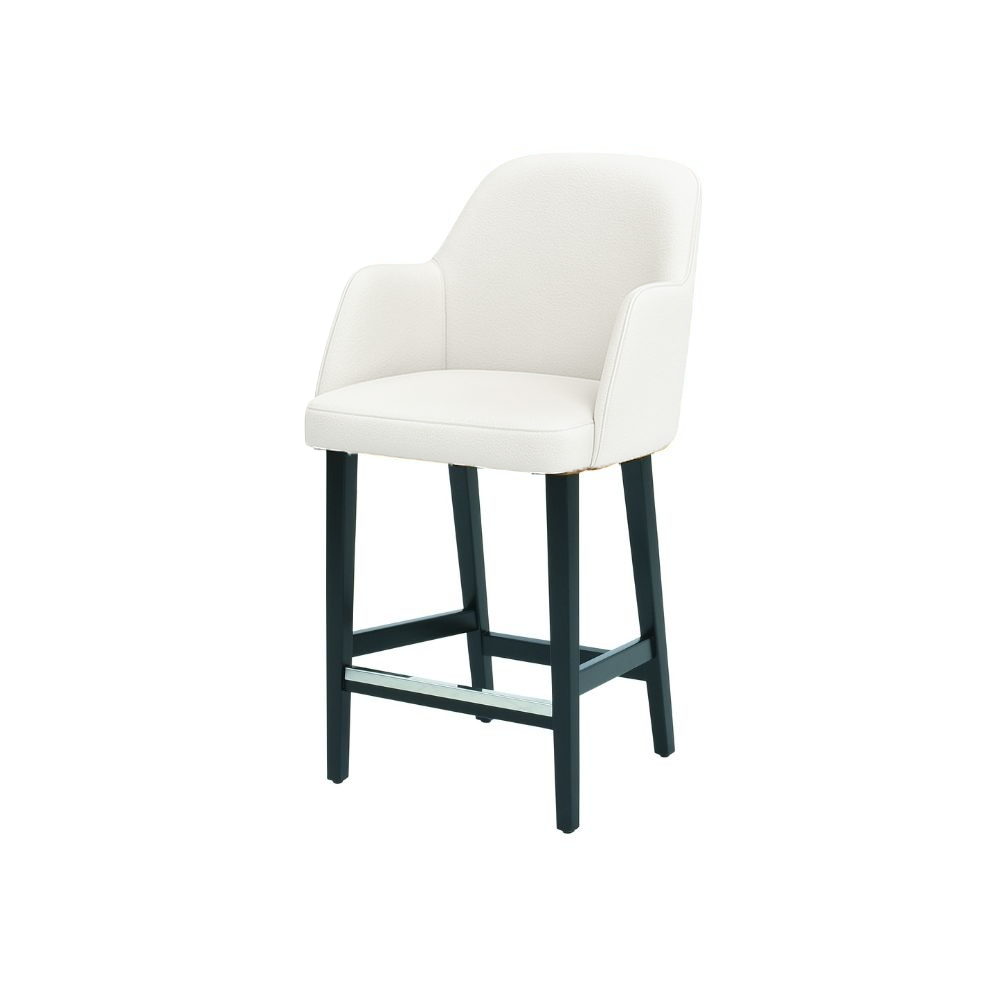 Scaun de bar piele VERDE | model PINO
