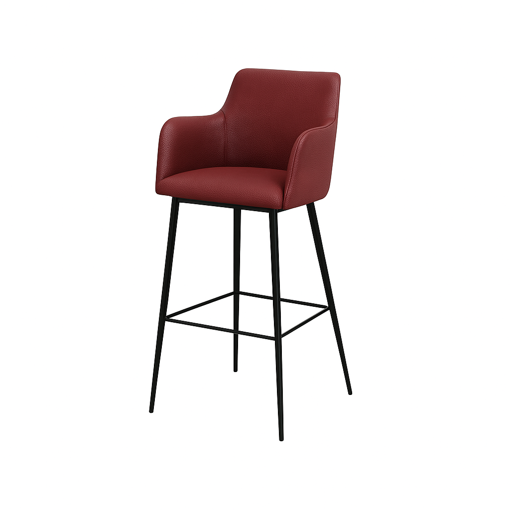 Scaun bar piele ALBA | model SINDY