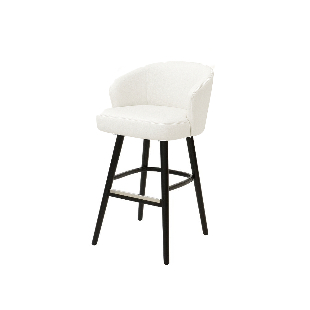 Scaun bar piele VERDE | model BRUNO