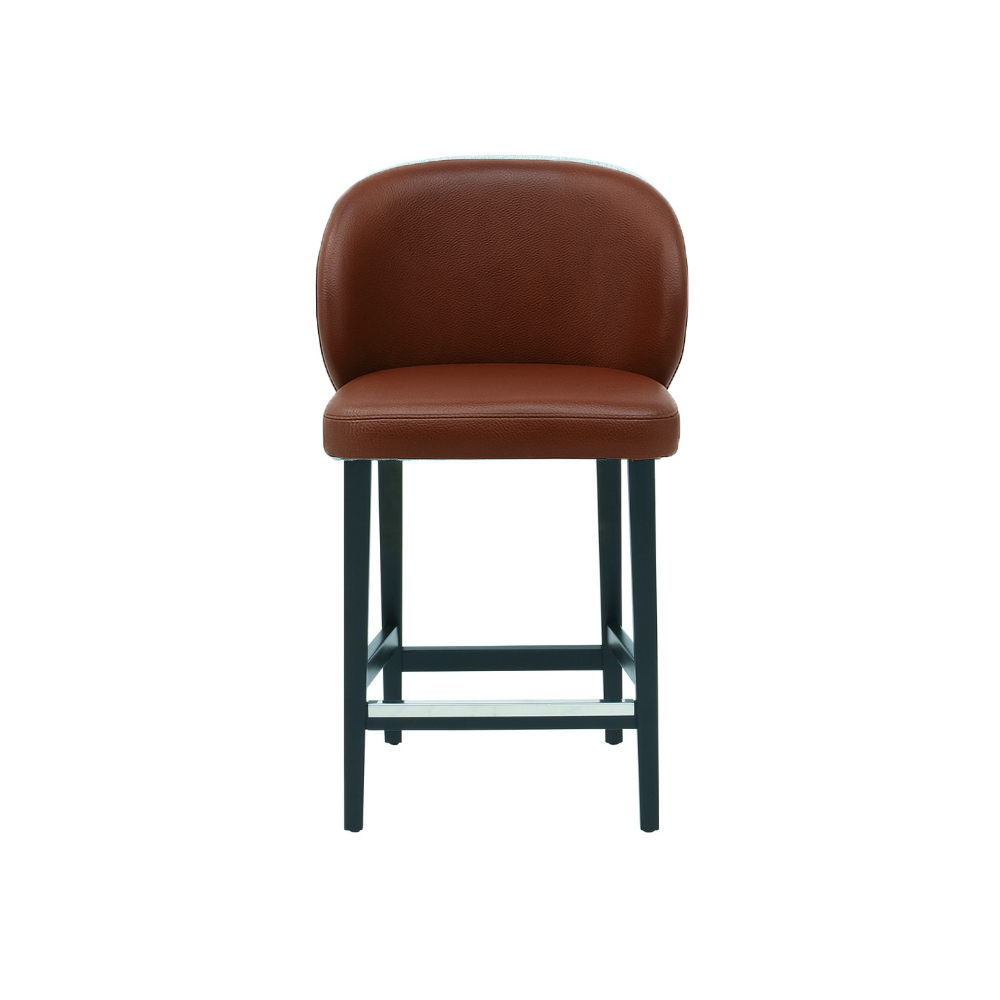 Scaun bar piele naturala ALBASTRA | model CAPRICE