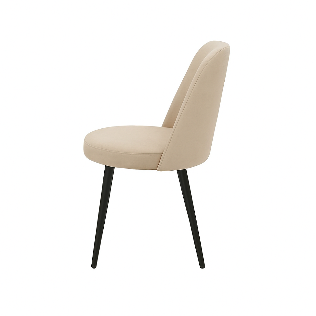 Scaun catifea VERDE | model ELA