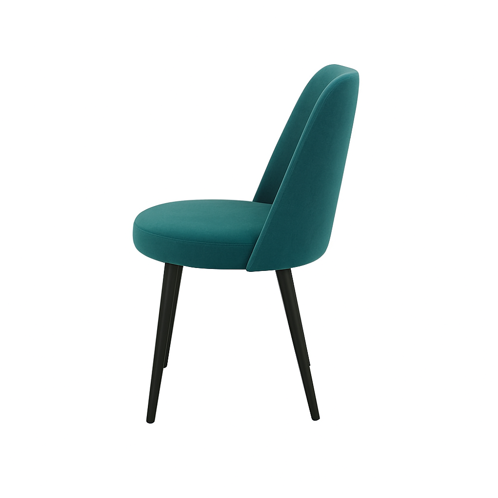 Scaun catifea GALBENA | model ELA