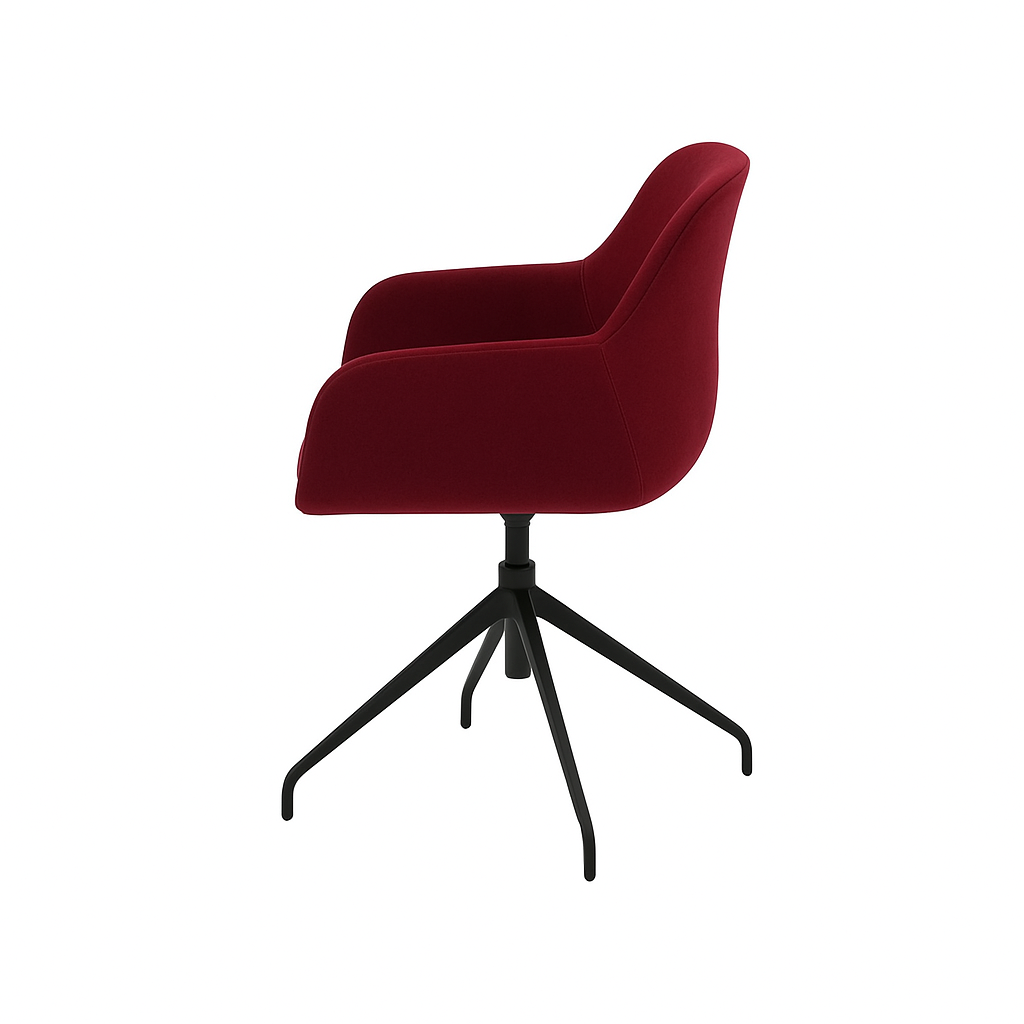 Scaun catifea ROZ | model FEBE