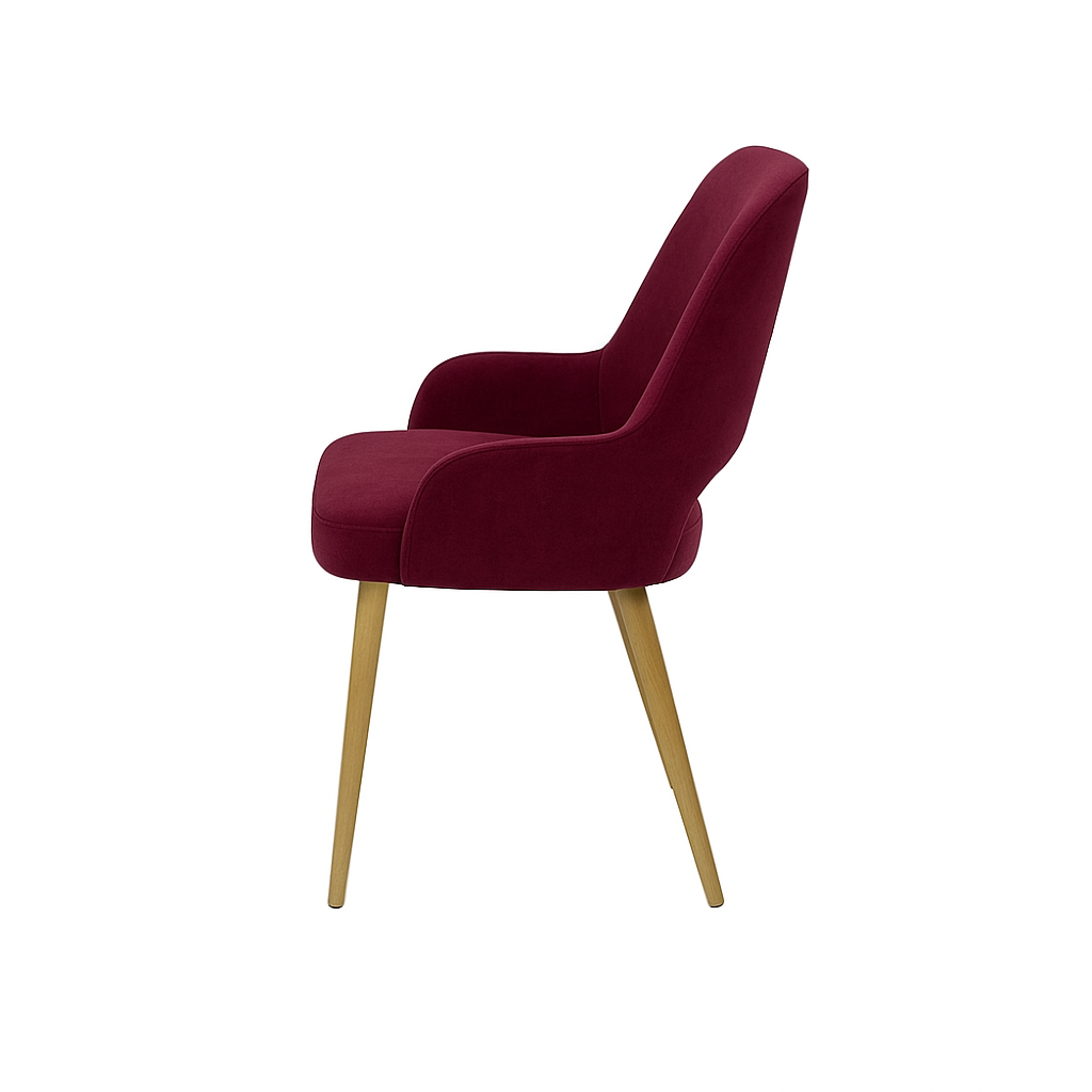 Scaun catifea BEJ | model HUGO