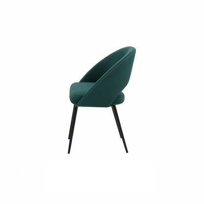 Scaun catifea ROZ | model LAVA