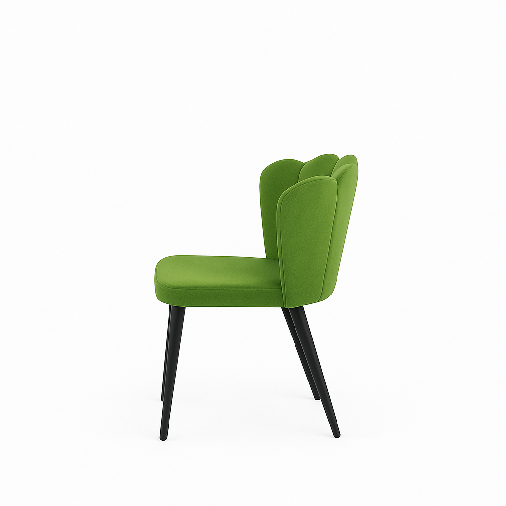 Scaun catifea ROZ | model ARIA