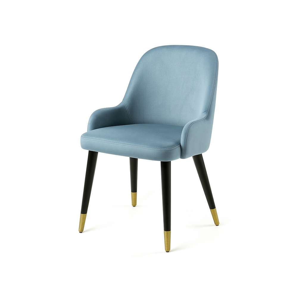 Scaun catifea ROZ | model ROCCO G