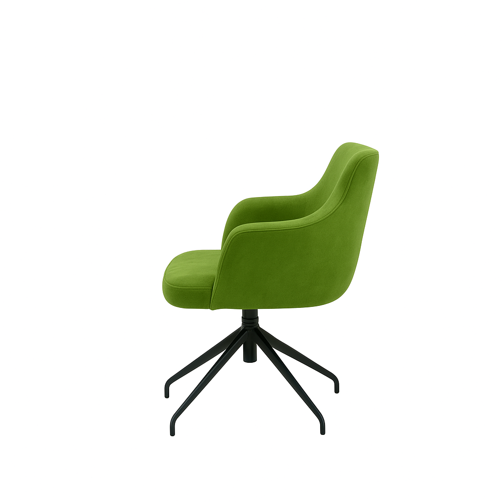 Scaun catifea ALBASTRA | model SOHO
