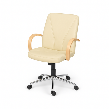 Scaun de birou piele BEJ | model BETA