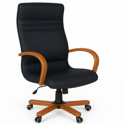 Scaun birou piele ALBA | model GOLD P