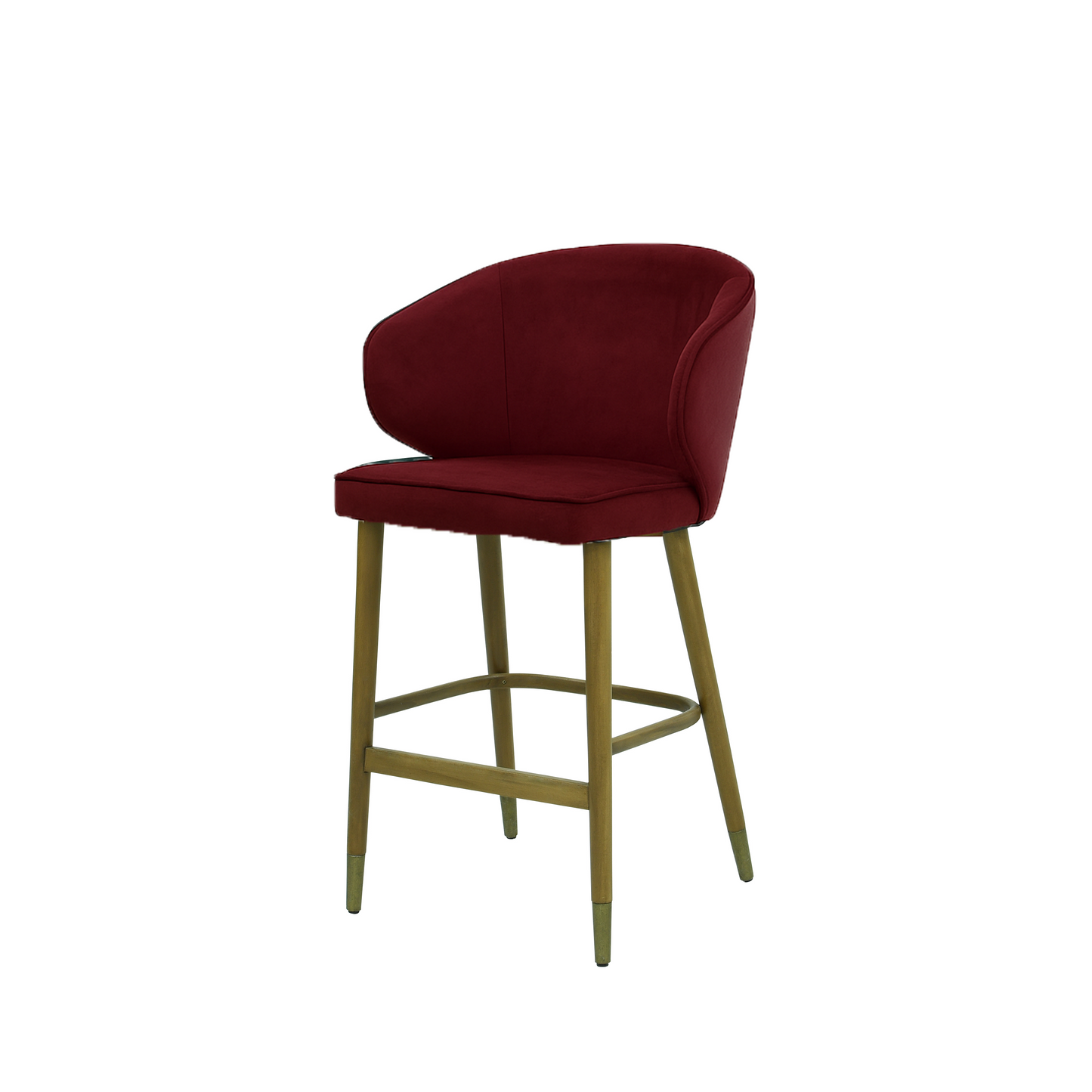 Scaun insula catifea ALBASTRA | model CAPRICE