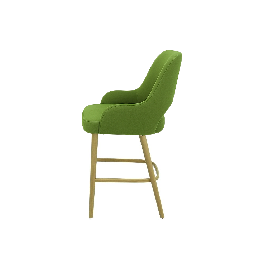 Scaun insula catifea BEJ | model HUGO