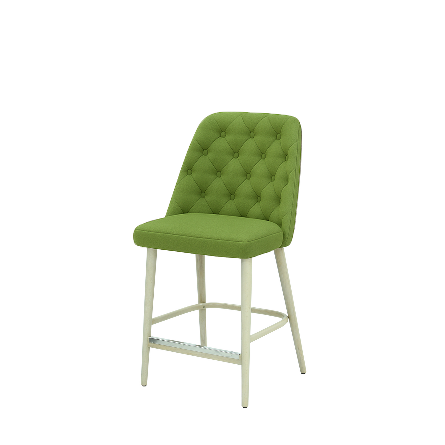 Scaun insula catifea ALBASTRA | model SCOT