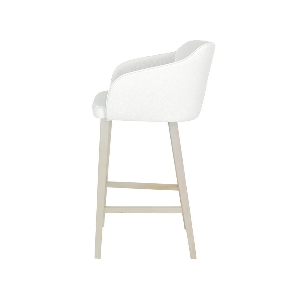 Scaun bar piele ROSIE | model CROCO