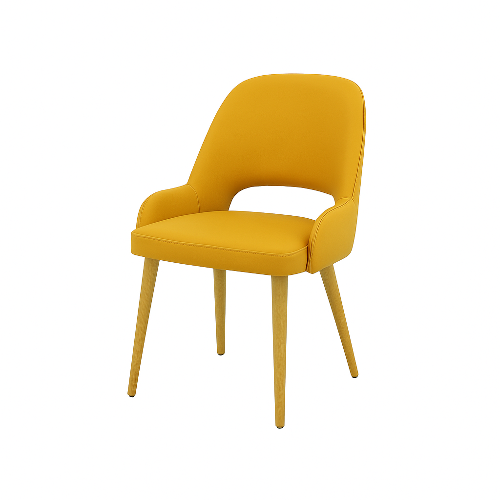 Scaun piele VERDE | model HUGO