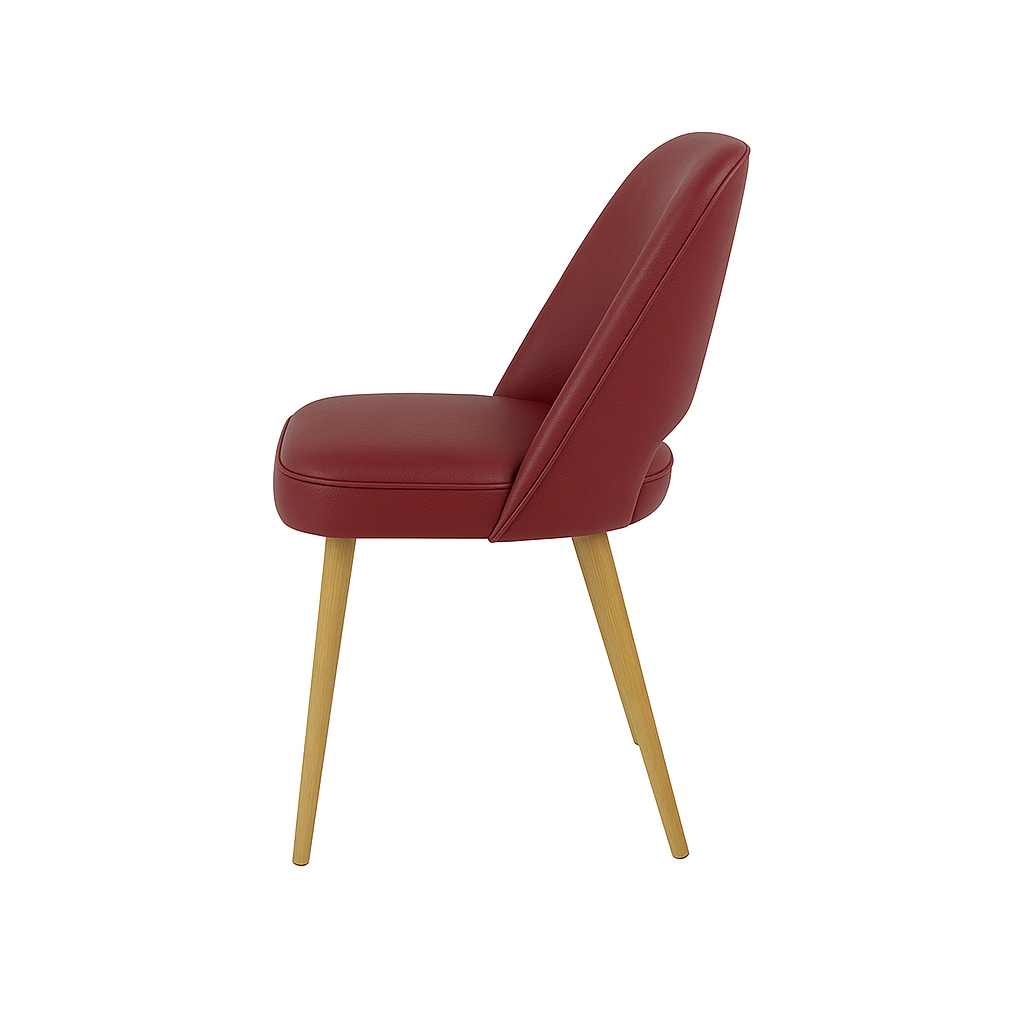 Scaun piele ALBASTRA | model HUGO