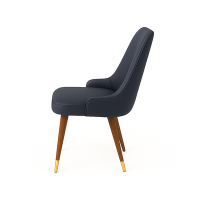 Scaun piele GALBENA | model MIRAY