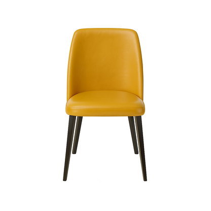 Scaun piele GALBENA | model SOLO